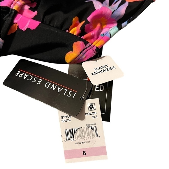 Island Escape tankini top size 6 - Picture 6 of 7